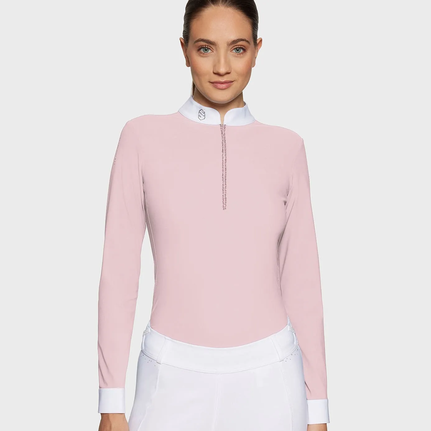 Samshield Aloise Long Sleeve Show Shirt - Light Blush