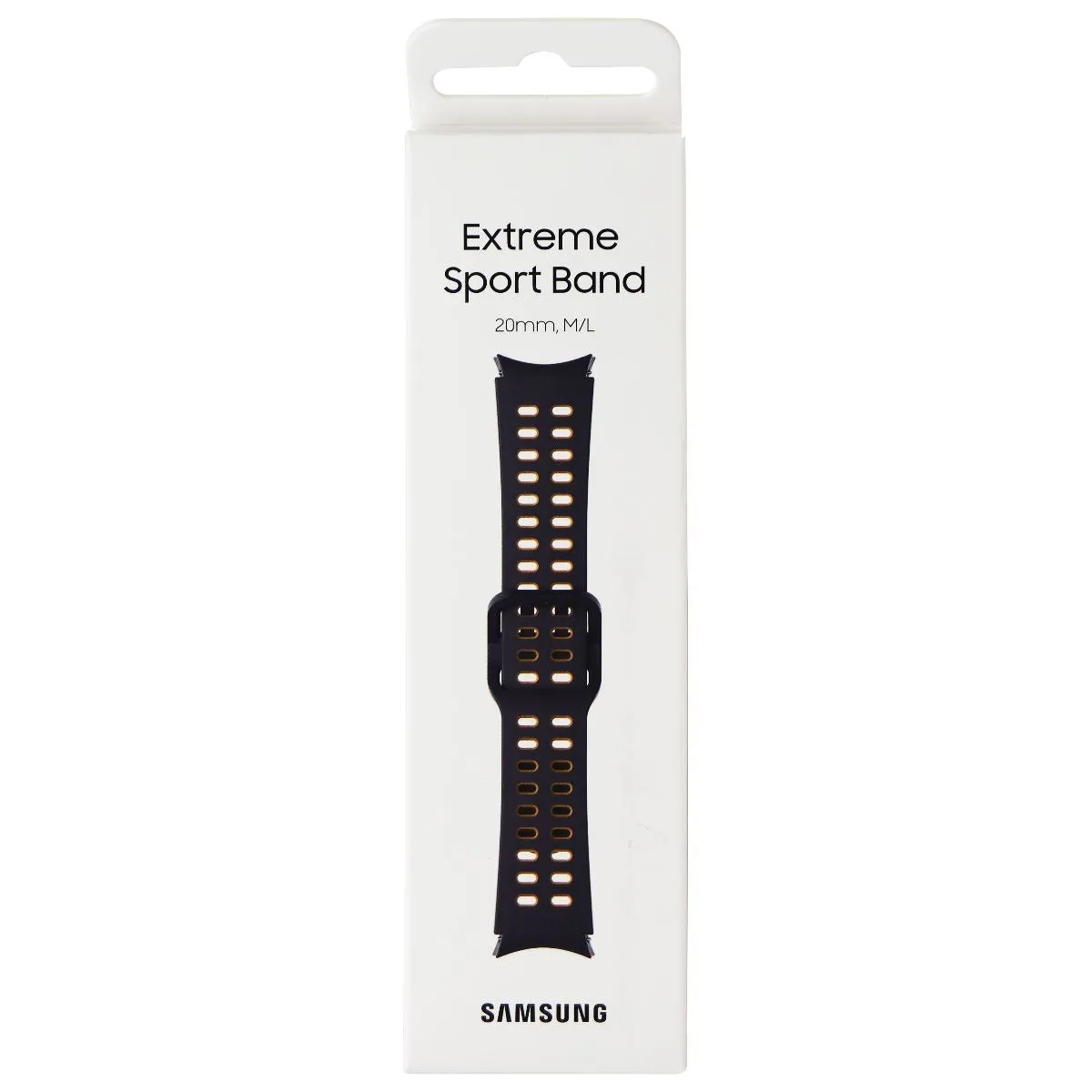 Samsung (20mm, M/L) Extreme Sport Band for Samsung Galaxy Watch4 - Blue/Mustard