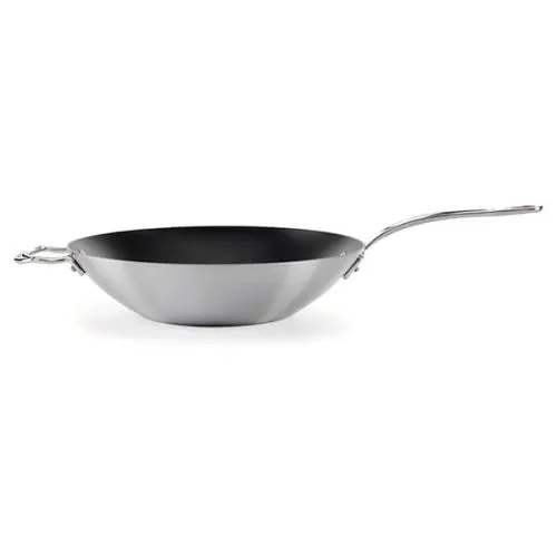 Samuel Groves Classic Non-Stick Stainless Steel Triply Wok