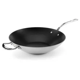 Samuel Groves Classic Non-Stick Stainless Steel Triply Wok