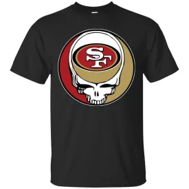 San Francisco 49ers Grateful Dead Steal Your Face Football Nfl Shirts