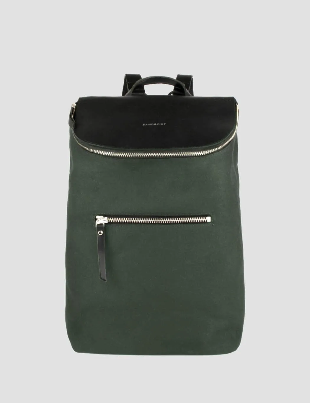 Sandqvist Mika Backpack (Canvas) - Beluga Green