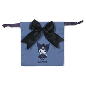 Sanrio Kuromi "Melokuro" drawstring pouch