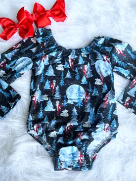 Santa Jack Long Sleeve Leotard