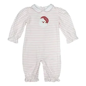 Santa Louisa Long Bubble - Pink Bitty Stripe