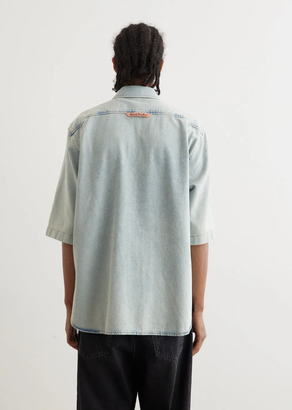 Santropi U Soft Denim Bleach Shirt