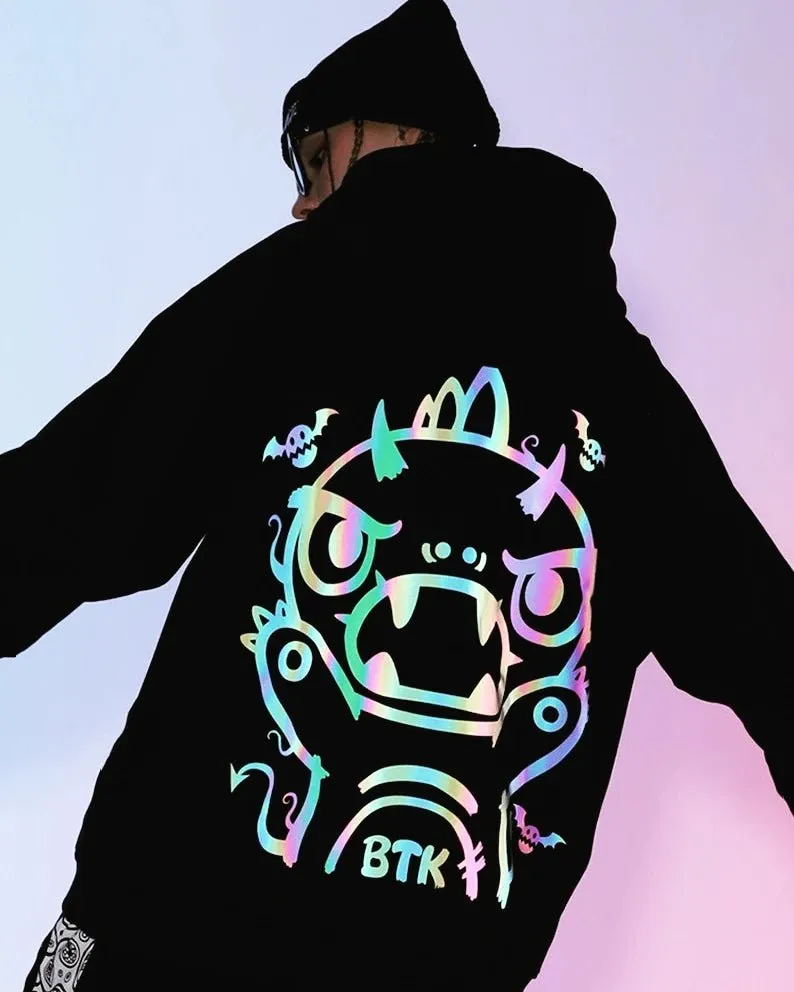 Satan Reflective Hoodie