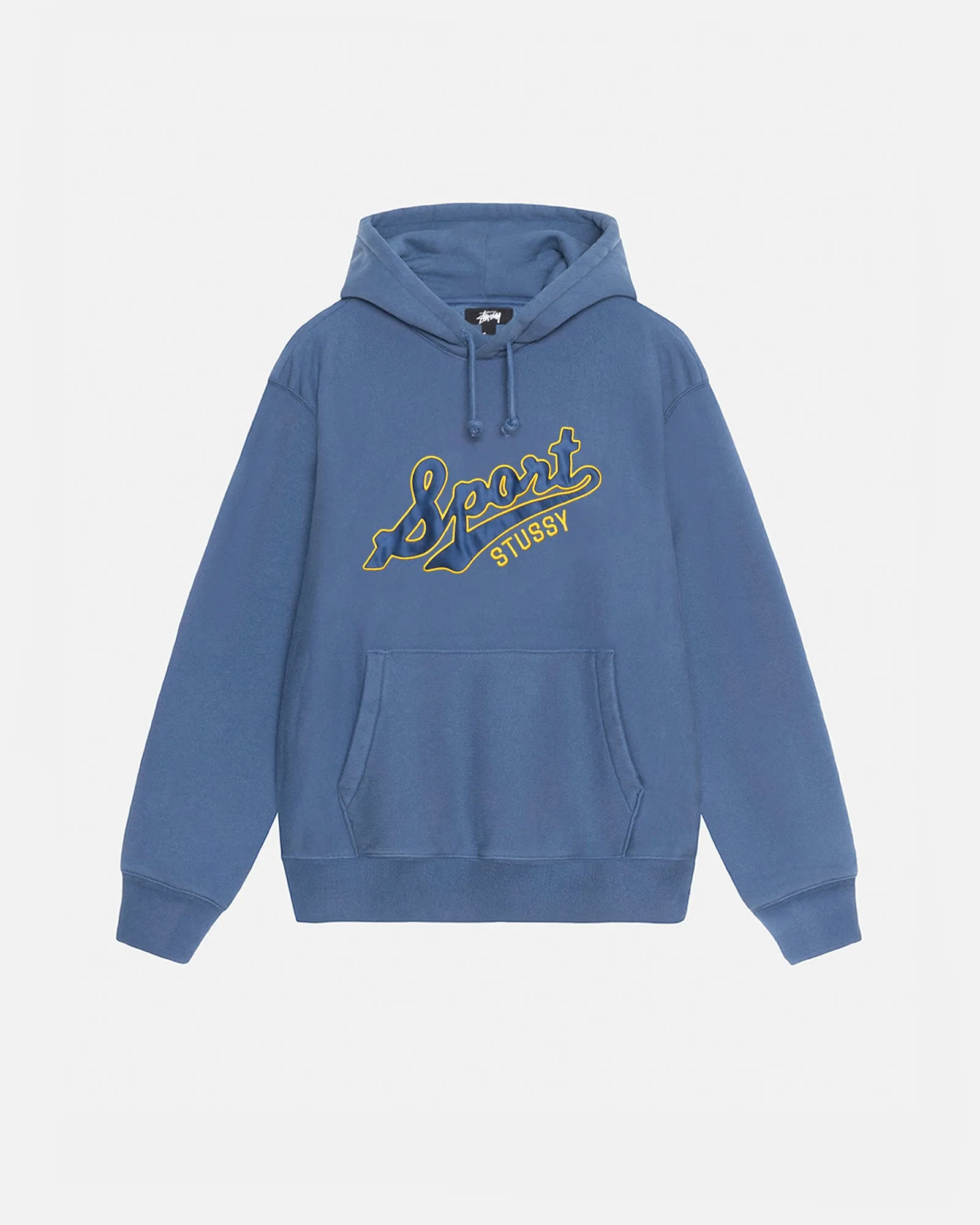 SATIN PATCH HOODIE