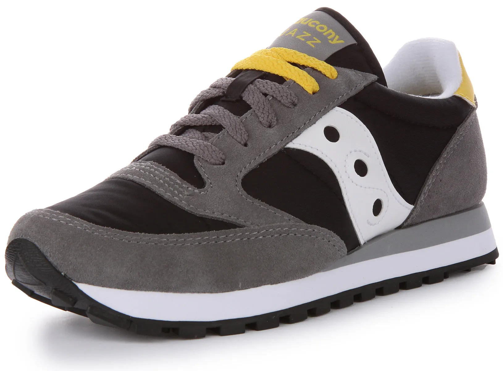 Saucony Jazz Original In Grey Black For Men