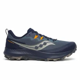 Saucony | Men's Peregrine 14 Running Shoes - Dusk/Navy