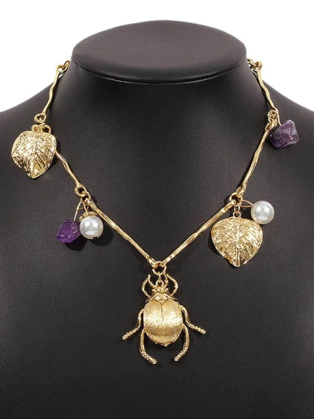 Scarab Beetle Necklace