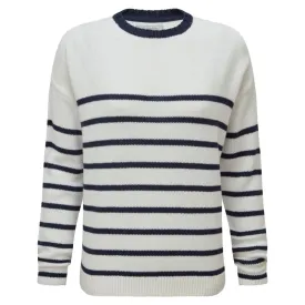 Schoffel Lee Bay Ladies Jumper - Soft White/Navy