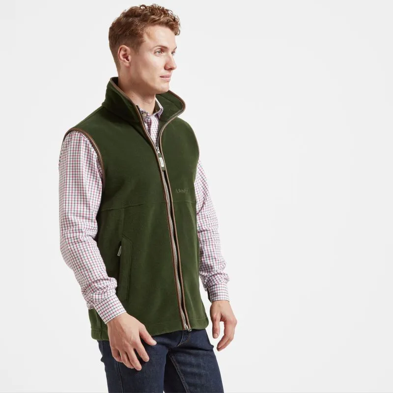 Schoffel Oakham Fleece Gilet - Forest