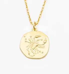 Scorpio Zodiac Necklace