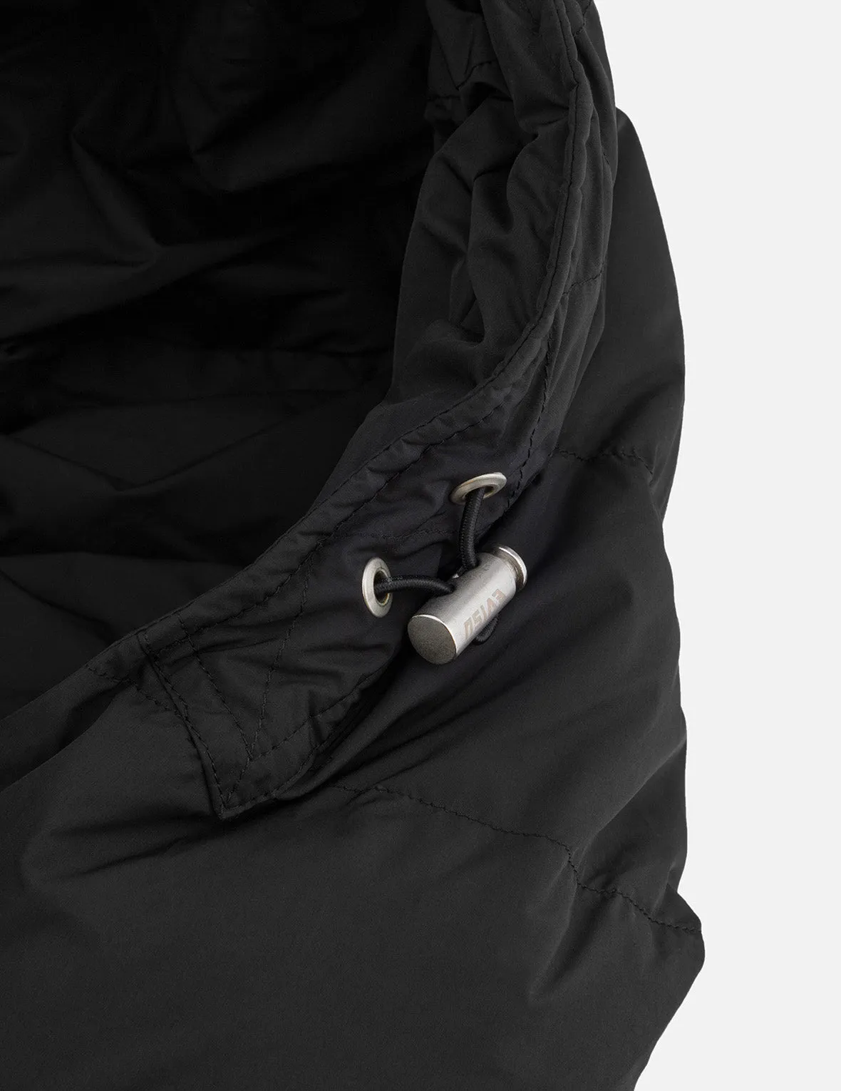 Seagull Embroidery Detachable Relax Fit Down Jacket