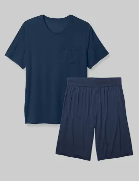 Second Skin Sleep Pocket Tee & Short Set