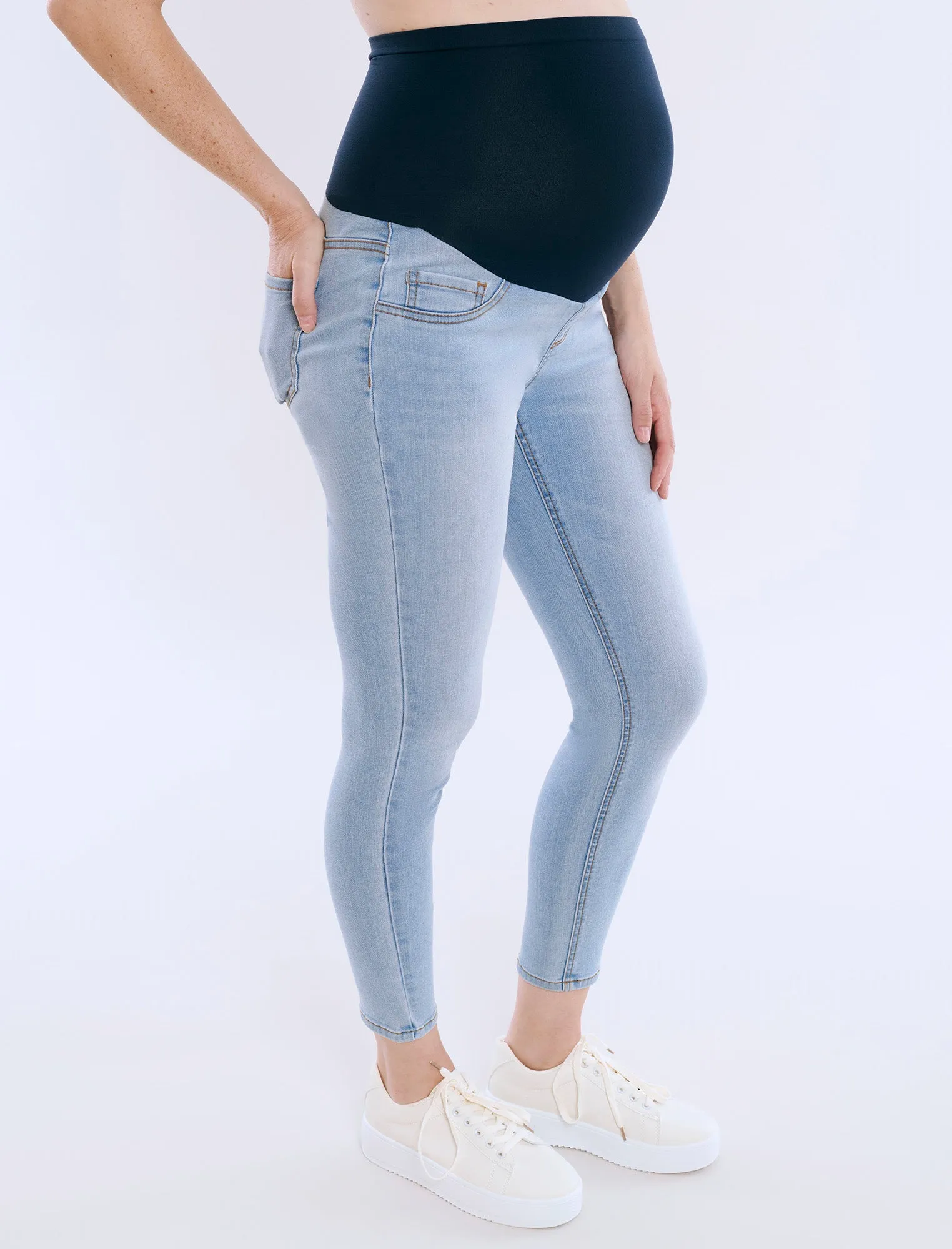 Secret Fit Belly® Ankle Length Skinny Jegging