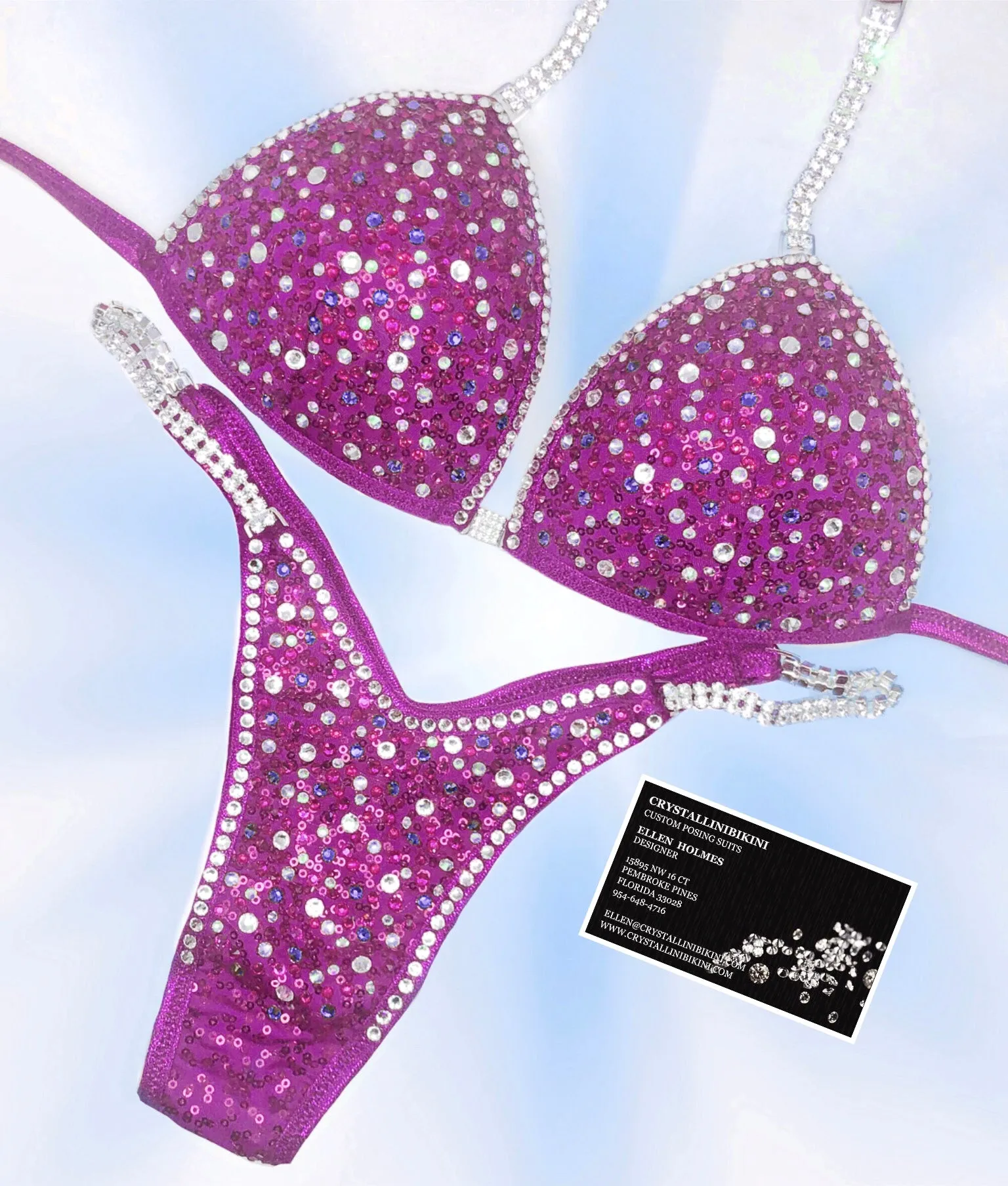 Sequin Princess competition bikini