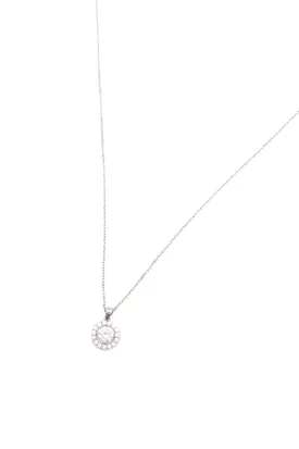 Serendipity in Silver Pendant Necklace