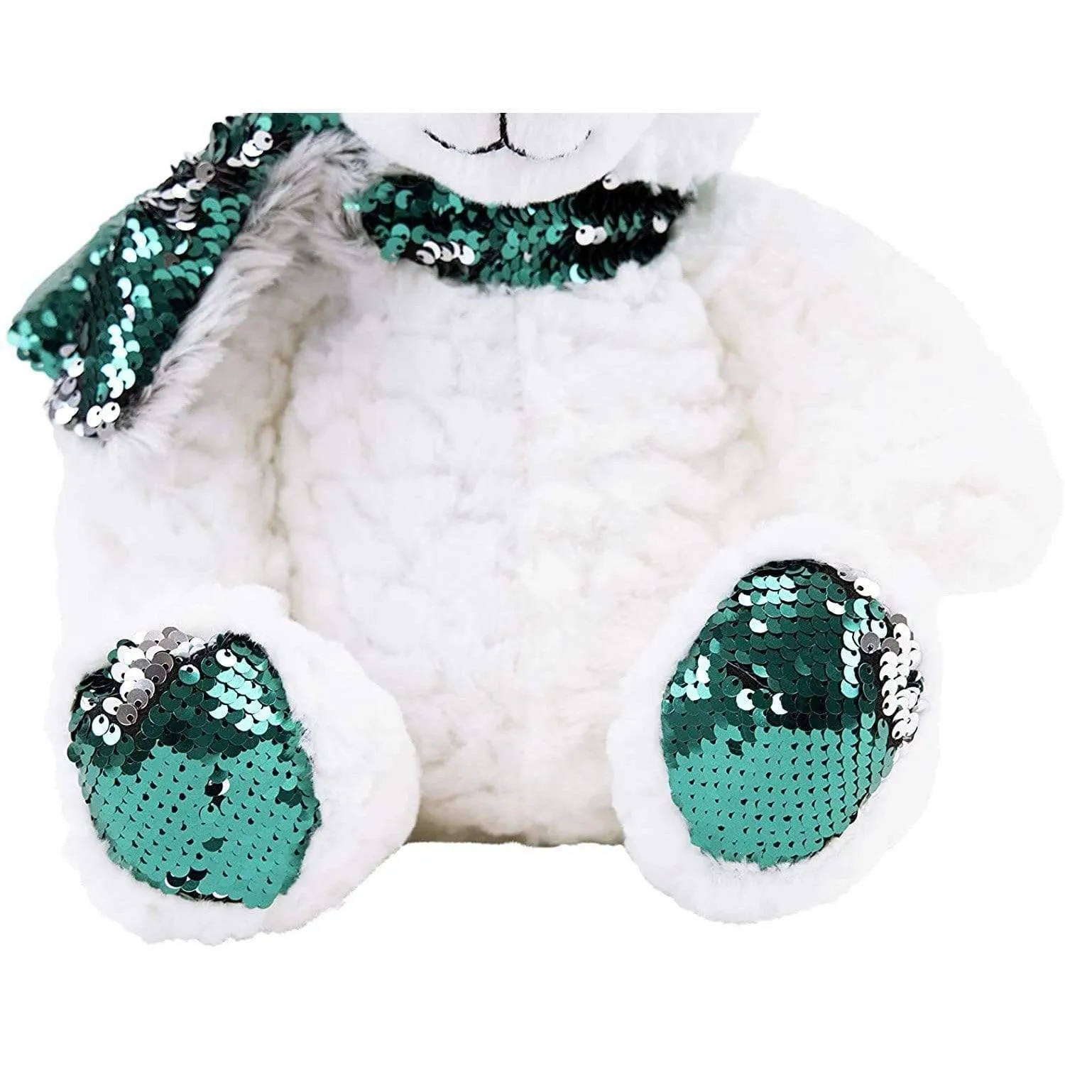 Set of Three Flip Sequins Holiday Bears