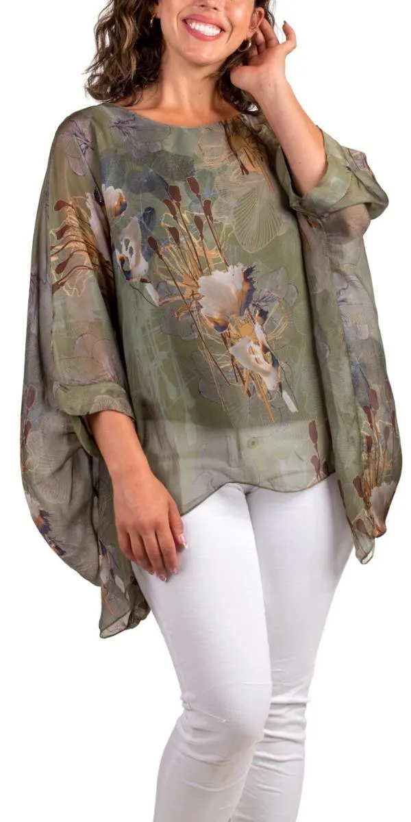 Seta Fall Floral Kaftan