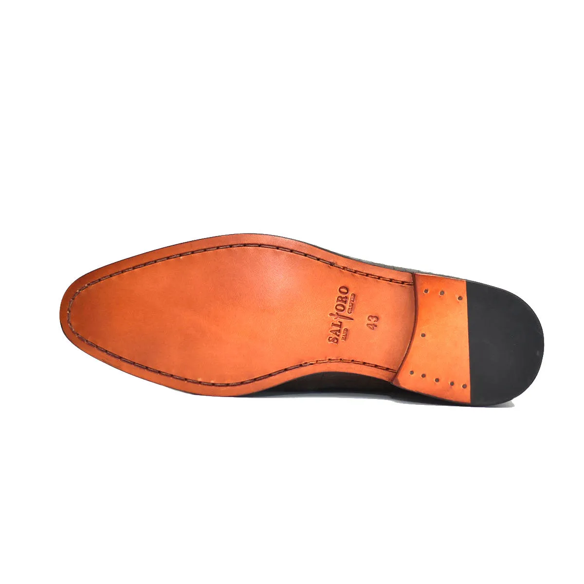 Seville - Brown Slip-on Penny Loafers