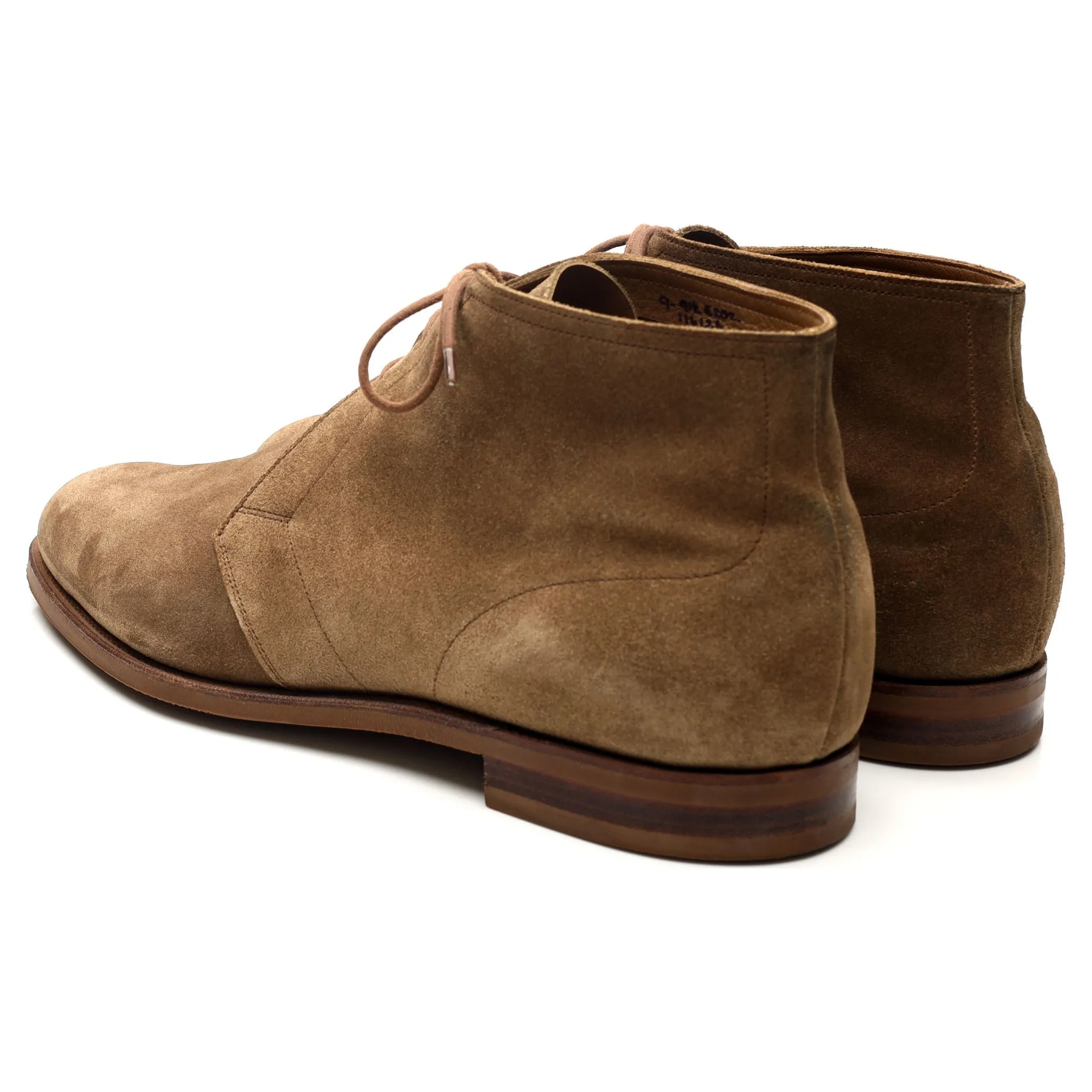 'Shanklin' Light Brown Suede Chukka Boots UK 9 E