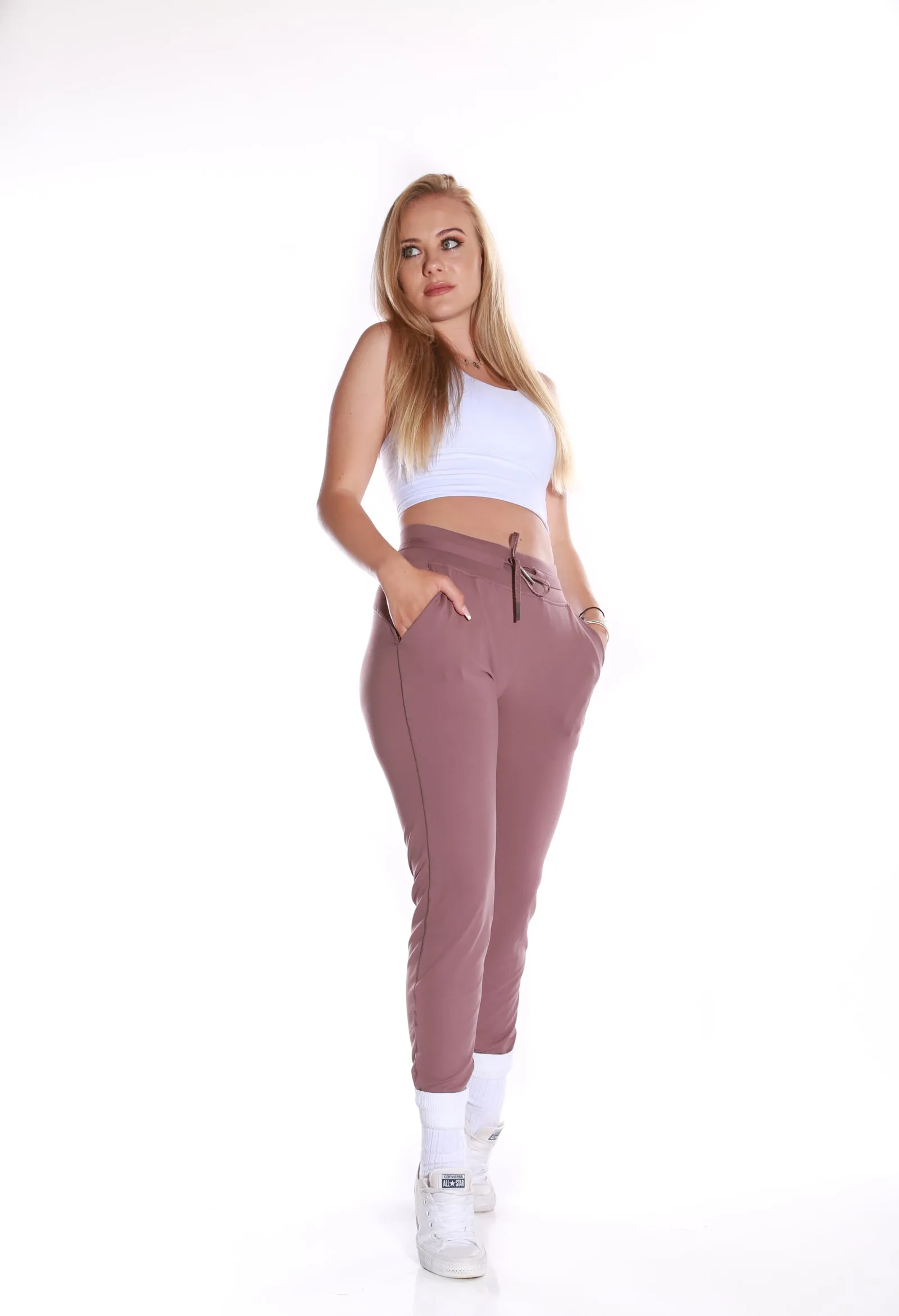 Shapewear Form fit Joggers - Mauve