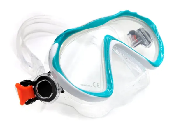 Sharkskin Junior Mask, Dry Snorkel Fin Set With Mesh Bag   Free Anti-fog