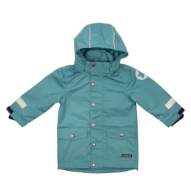 Shell Waterproof Breathable Parka Jacket: Lake Blue