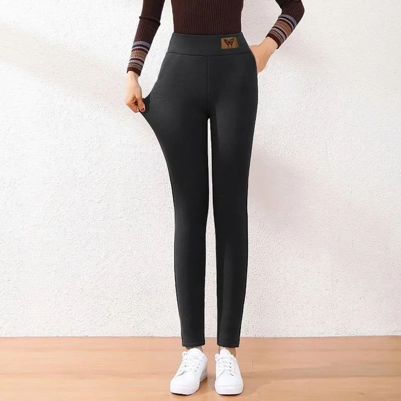 Sherpa High Waisted Winter Fleece Leggings