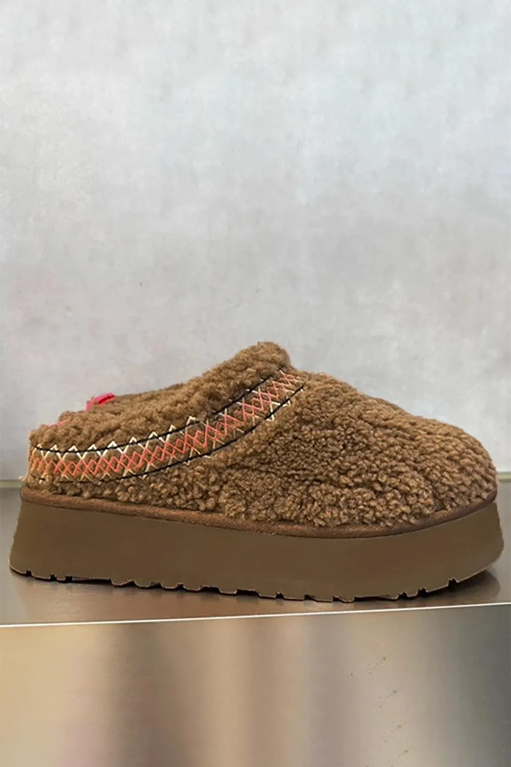 Sherpa Plush Winter Slippers