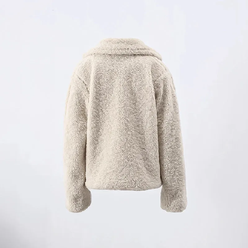 SHP Lamb Wool Furry Jacket