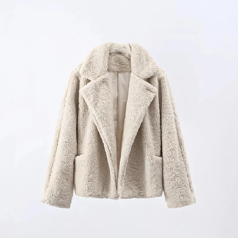 SHP Lamb Wool Furry Jacket