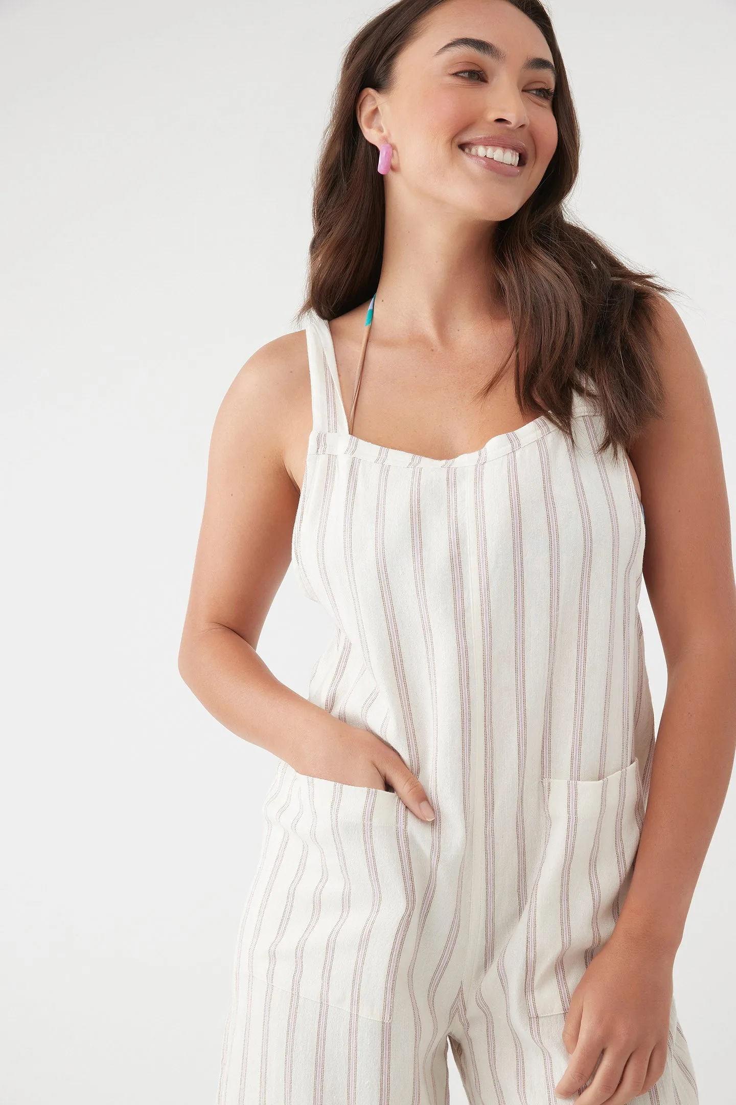 SID STRIPE JUMPSUIT