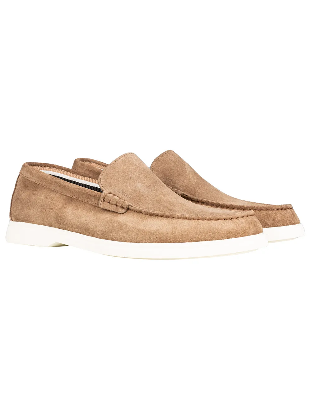 Sienne Moccasins Casual Slip Ons Beige