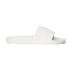 Signature Pony Camo Slide Deckwash White