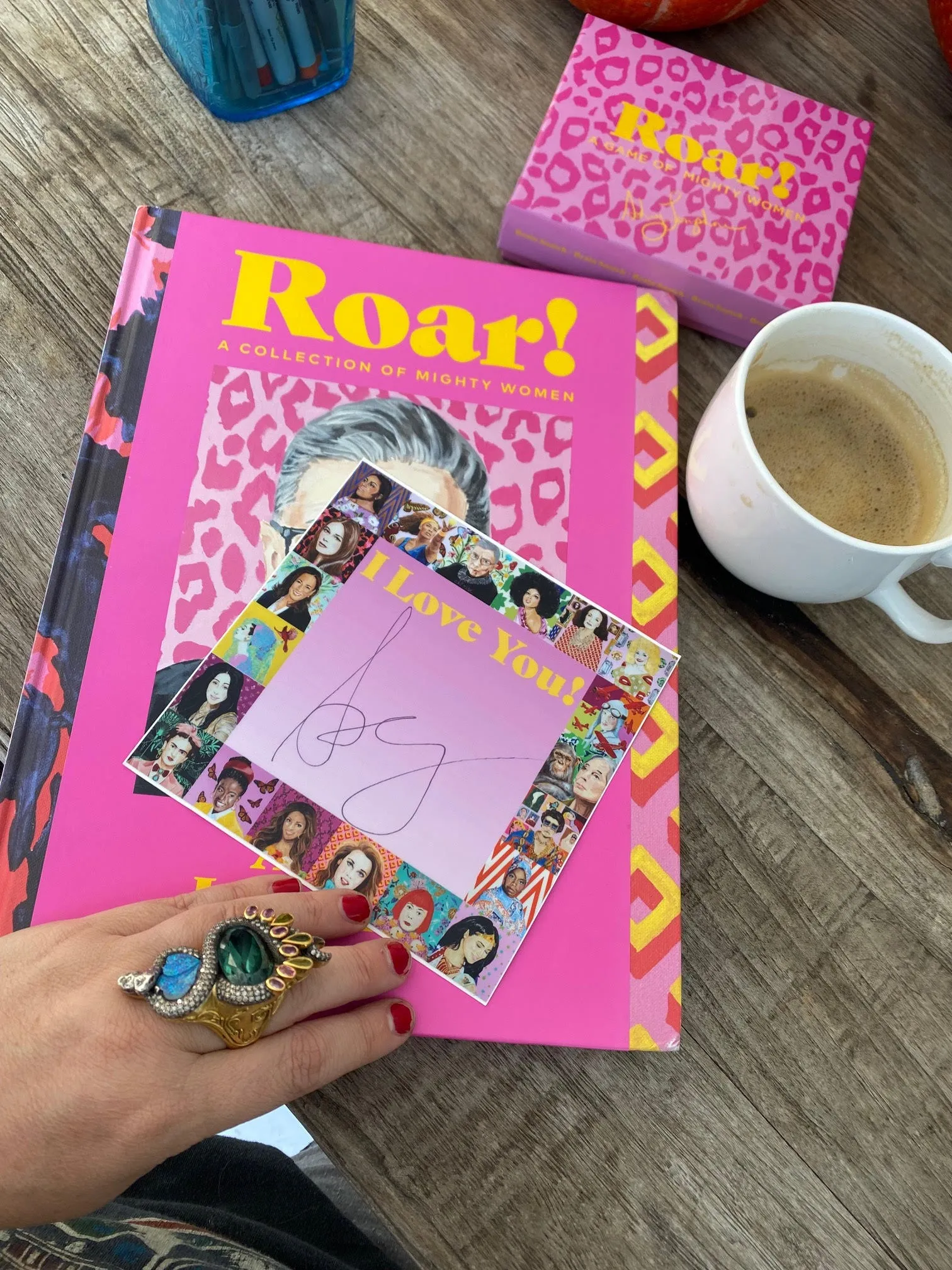 Signed Copy of Roar!: <br> A Collection of <br> Mighty Women