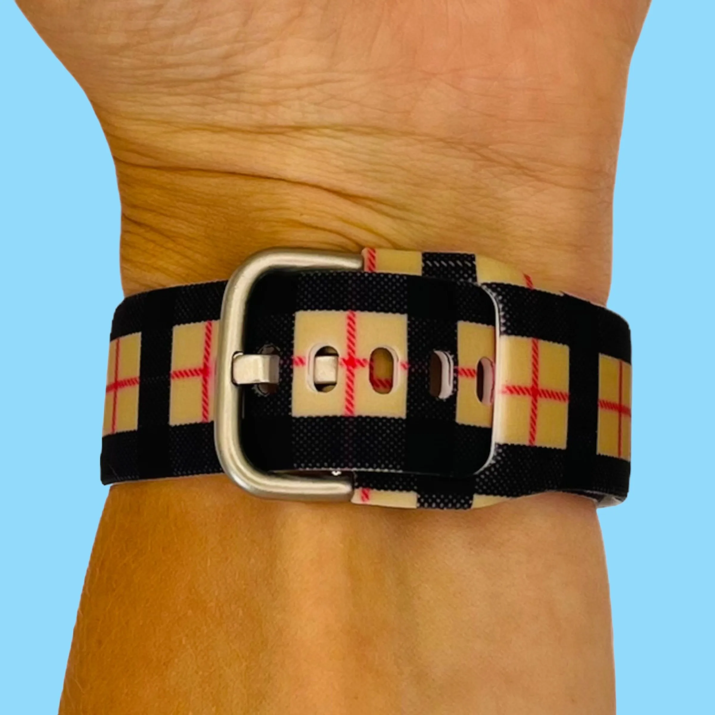 Silicone Pattern Watch Straps compatible with the Misfit Command, Vapor & Vapor 2