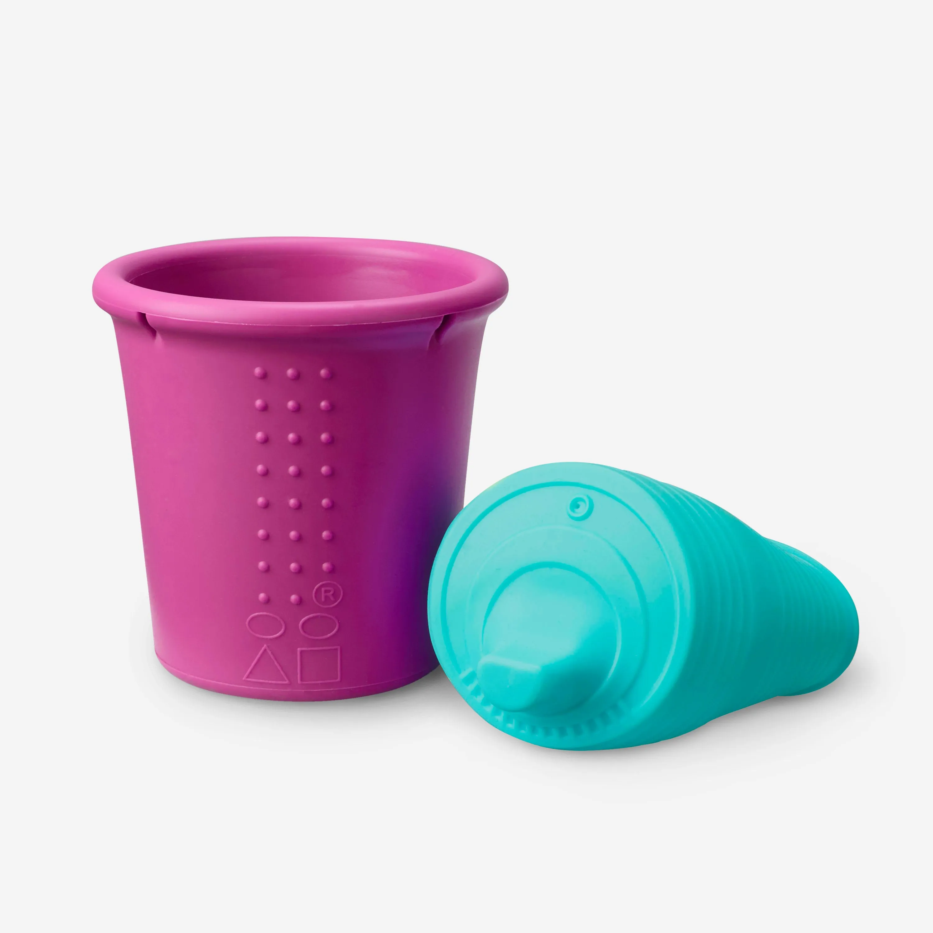 SiliKids Silicone Sippy Cup with Universal Sippy Lid, 8oz