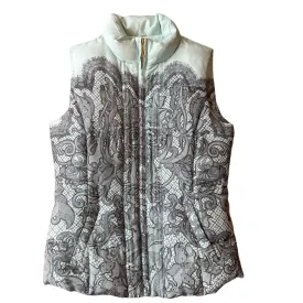 Silk Down Puffer Vest - S