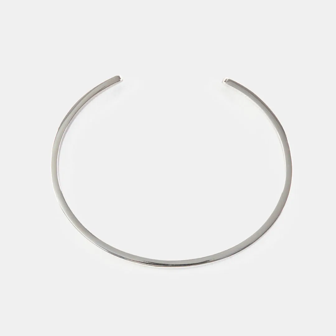 Silver Line Bangle