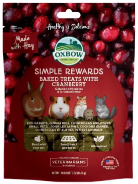 Simple Rewards Cranberry Small Pet Treat