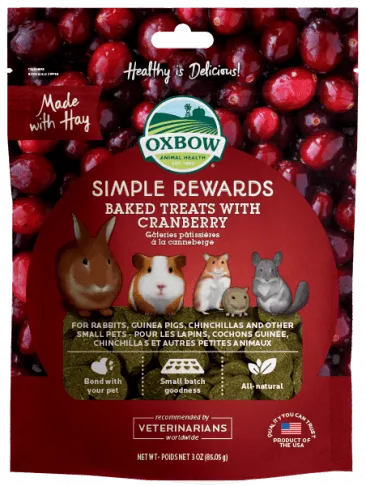 Simple Rewards Cranberry Small Pet Treat