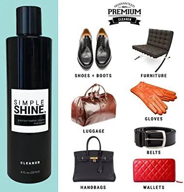 Simple Shine | Premium Leather Cleaner for Shoes