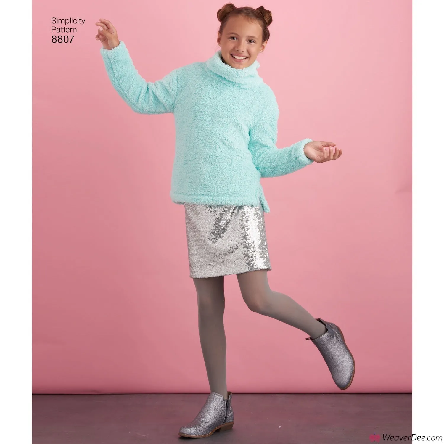 Simplicity Pattern S8807 Children's / Girls' Sportswear