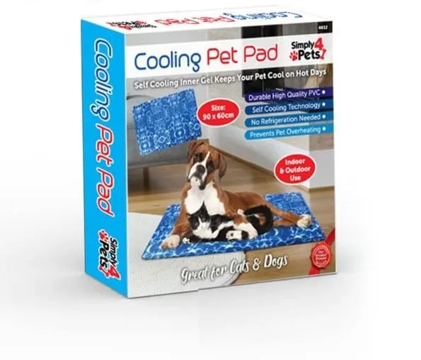 simply4pets Cooling Pet Pad - 90cm x 60cm - 4612