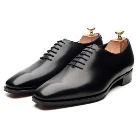 'Sinatra' Black Leather Whoelcut Oxford UK 8 E