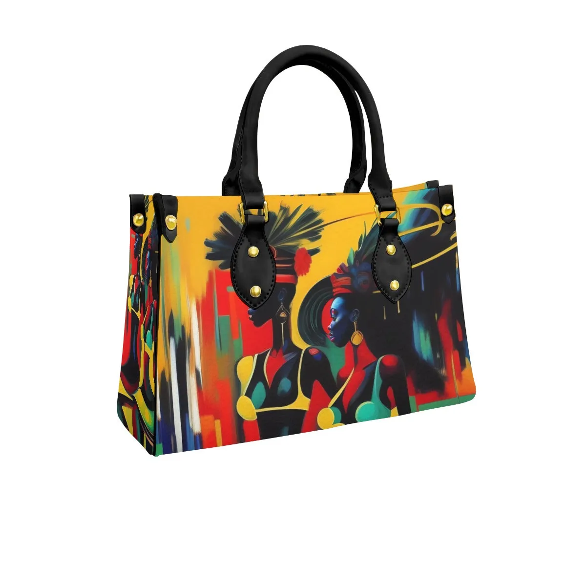 Sistas Women's Tote Bag With Black Handle