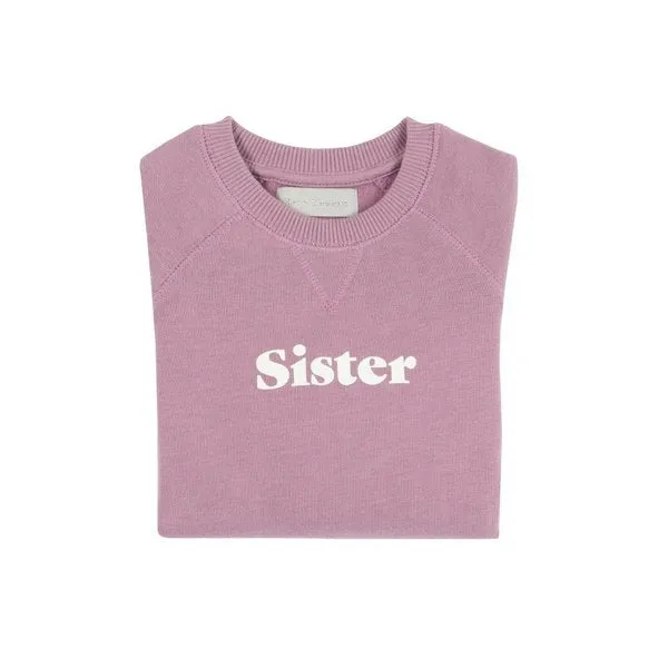 Sister Sweatshirt - Violet